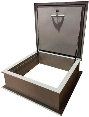 Люк для выхода на кровлю Экстремал, сталь 800*1150 Люк для выхода на кровлю Экстремал, сталь 800*1150