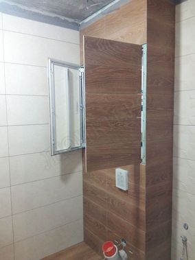 Люк под плитку Секрет 3.0, 2 створки 1100*350 Люк под плитку Секрет 3.0, 2 створки 1100*350