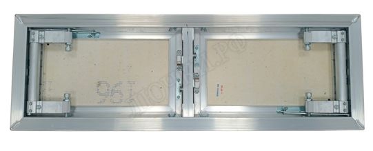 Люк под плитку Секрет 3.0, 2 створки 1100*350 Люк под плитку Секрет 3.0, 2 створки 1100*350