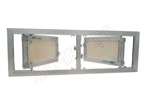 Люк под плитку Секрет 3.0, 2 створки 1100*350 Люк под плитку Секрет 3.0, 2 створки 1100*350