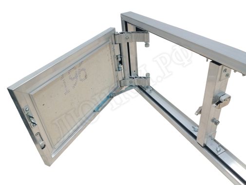 Люк под плитку Секрет 3.0, 2 створки 1100*350 Люк под плитку Секрет 3.0, 2 створки 1100*350