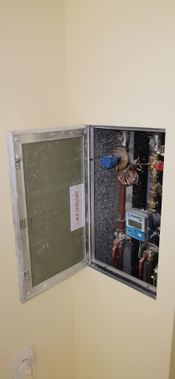 Люк под покраску Премиум Лайт для установки в стену 2 створки Люк под покраску Премиум Лайт для установки в стену 2 створки