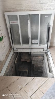 Напольный люк Самоподъемный Невидимка уголок 500*1850 Напольный люк Самоподъемный Невидимка уголок 500*1850