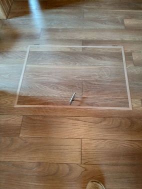 Напольный люк Самоподъемный Невидимка уголок 500*1850 Напольный люк Самоподъемный Невидимка уголок 500*1850